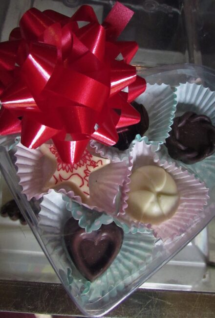 Chocolate Gift Heart Shaped Box