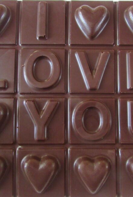 Chocolate Gift Box I Love You Bars