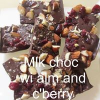Almond and Cranberry Truffle