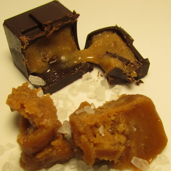 tobago chocolate delights truffle caramel sea salt