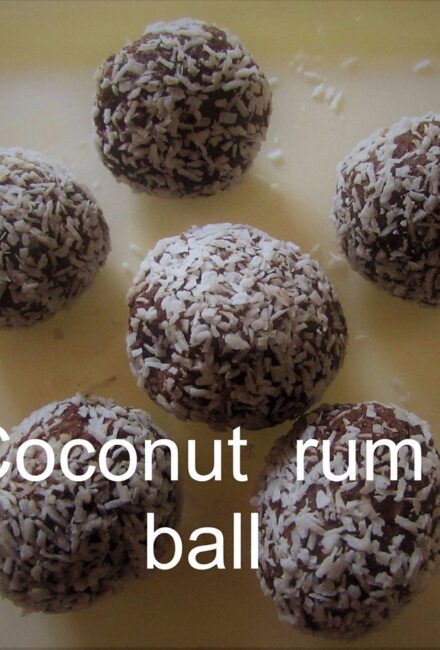 Coconut Rum Truffle