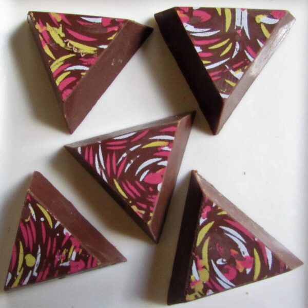 tobago chocolate delights truffle milk triangles